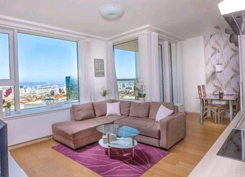 Апартаменты Panoramaview/31Thfloor!/Luxury/Wifi/Parking Братислава Экстерьер фото